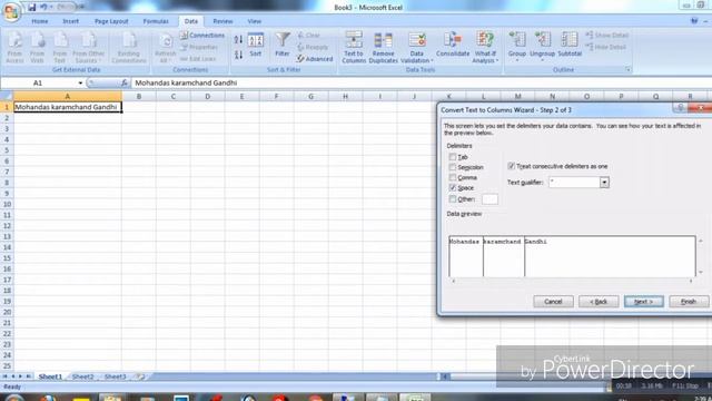 HOW TO SPLIT CELL DATA IN EXCEL смотреть онлайн