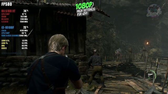 RX 5700 XT + i3 10100F : Test in 10 Games - RX 5700XT in 2023 смотреть онлайн