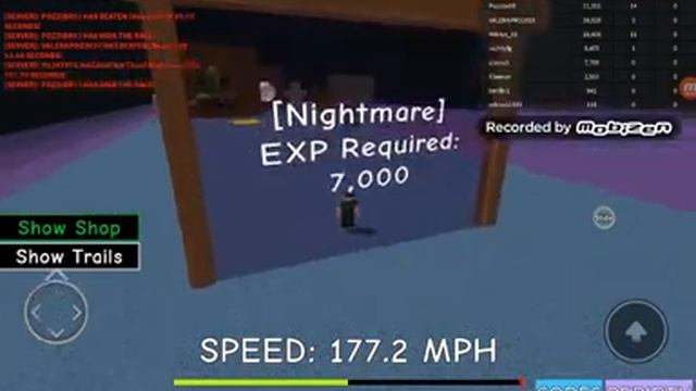 Я играю в роблокс стимулятор скорости я добил до 18 тысяч EXP смотреть онлайн