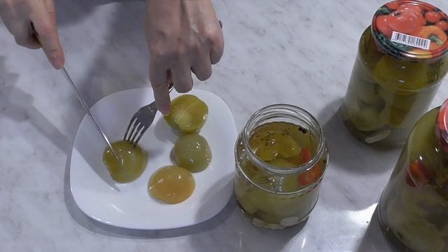 МАРИНОВАННЫЕ Зеленые Помидоры на Зиму,пробуем на вкус. Заготовки на Зиму.Кулинарный Клуб смотреть онлайн