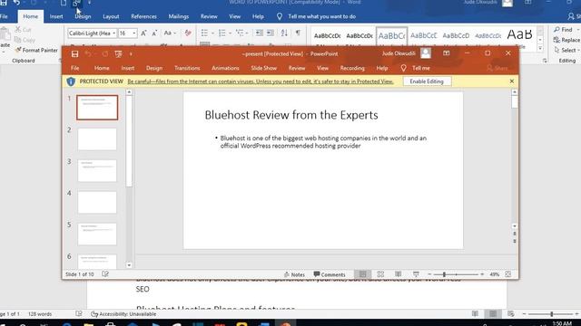 How to Convert Word Document to PowerPoint Slides Directly смотреть онлайн