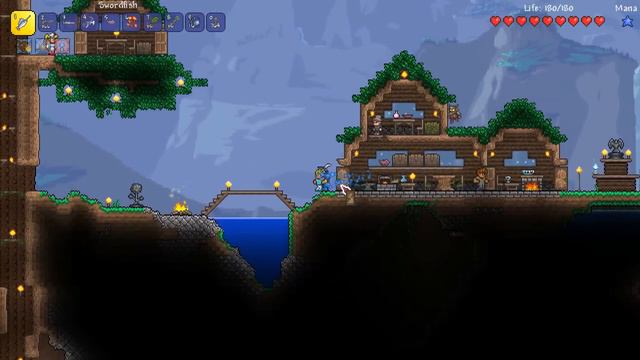 Terraria 1.3 Fisherman Challenge Part 6: Skeletron & New Town! (1.3 fishing playthrough) смотреть онлайн