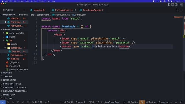 01 - Formik - Crear formularios con Formik, React y Vite смотреть онлайн