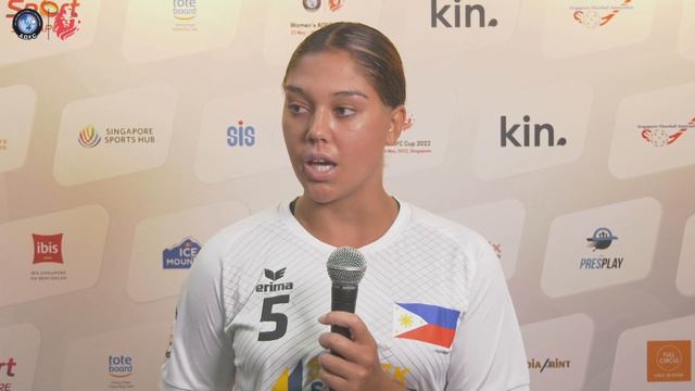 AOFC CUP 2022 - PLAYER INTERVIEW - Philippines Angelica Bengtsson Macasero смотреть онлайн