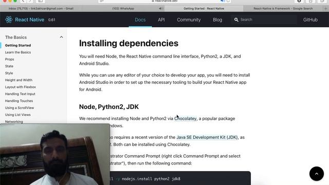 React-Native complete installation guidelines in Hindi | Urdu & Hindi | Lecture # 3 смотреть онлайн