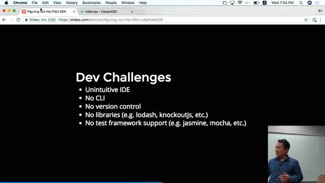Figuring Out the Fitbit SDK - talk.js смотреть онлайн