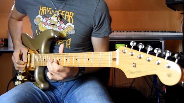 Classic Rock guitar solo improvisation смотреть онлайн