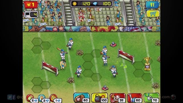 Goal Defense - iPhone & iPad Gameplay Video смотреть онлайн