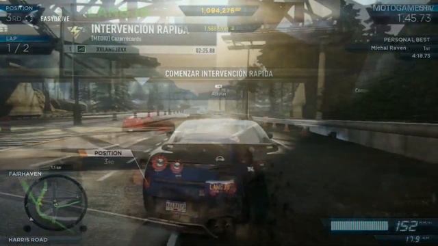 Nissan GT-R R35 Evolution in NFS Street Games 2007 - 2019 смотреть онлайн