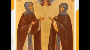 Акафист преподобным Кириллу и Марии Радонежским. Покровский Хотьков женский монастырь