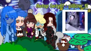 ИМ реакция на Лололошку ГВ | 2/2 | Gacha Club & Lololoshka | by Kesha