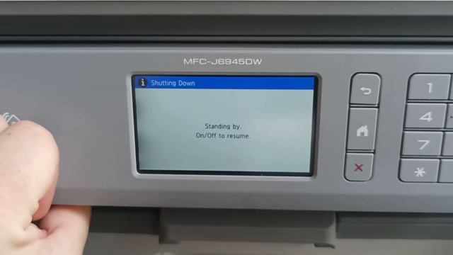 Brother MFC j6945dw printer not displaying ink levels, shows ? using non genuine Ink cartridges. смотреть онлайн