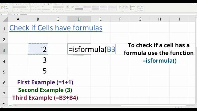 How to Check if Cells have Formulas Excel смотреть онлайн
