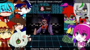 [?] Security Breach React To FNaF || FNaF SB || Part 1 || Kiwi Fofi