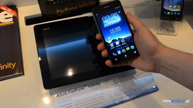MWC 2013 - rzut okiem na Asus Padfone Infinity смотреть онлайн