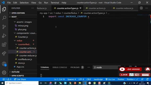 The Counter App with React Hooks & Redux for beginners - React Micro Project смотреть онлайн