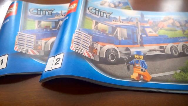 Обзор Lego City 60056 (буксировщик) смотреть онлайн