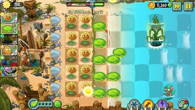 ?? Прохождение игры "Plants vs Zombies 2", часть 16, Android смотреть онлайн