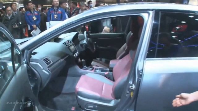 Subaru WRX S4 STI Sport Concept at Tokyo Auto Salon 2017 смотреть онлайн