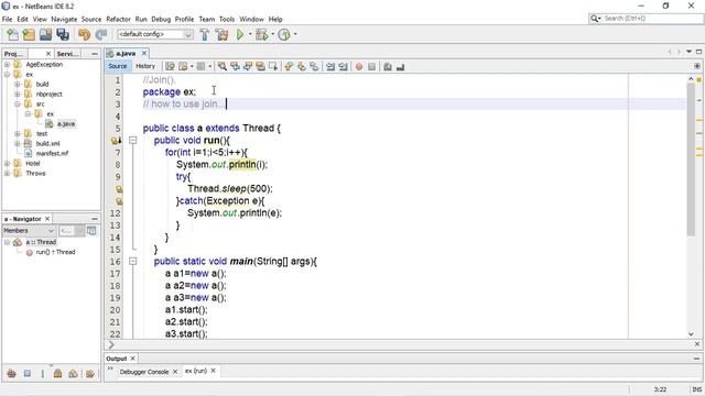 Multi Threading in java how to use join method in example #join() method join method in jav смотреть онлайн
