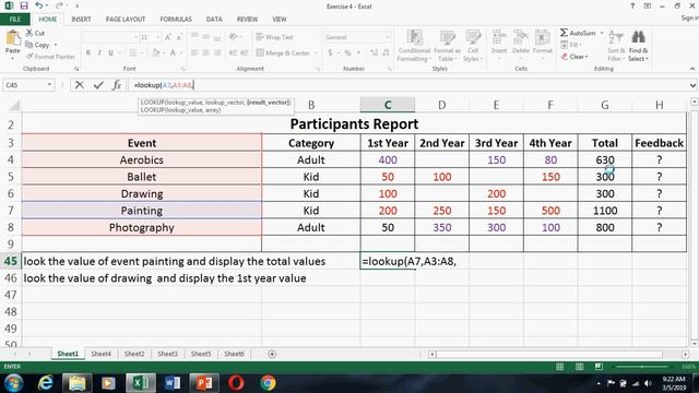 lookup in excel смотреть онлайн