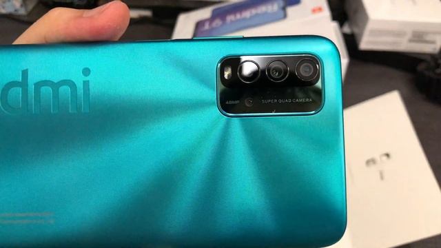 Xiaomi Redmi 9T Unboxing + First Boot Up (Ocean Green) смотреть онлайн