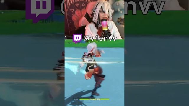 КРАСИВЫЙ БАГ С МЕЧОМ КАДЗУХИ || Нарезка стрима @vlenvv смотреть онлайн