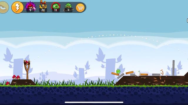 Angry Birds - Poached Eggs - 1-2 walk through смотреть онлайн