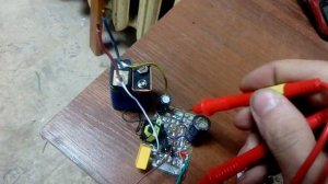 Качер Романова - работа без смещения на базу. Запуск временным смещением с кнопки. Схема