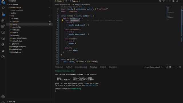 ReactJS Tutorial in Hindi #24 - useReducer Hook смотреть онлайн