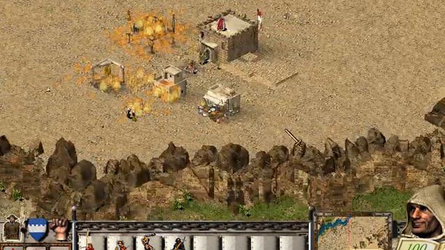 Видео прохождение игры Stronghold Crusader (Приключение в Аравии) смотреть онлайн
