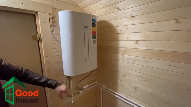обзор на баню бочку квадро 4 метра с душевой системой г. Вологда смотреть онлайн