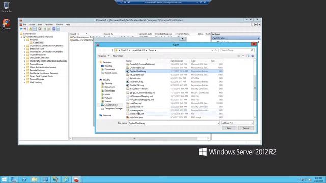 SSL For Traverse - Create A Self Signed Server Certificate for your internal use. смотреть онлайн