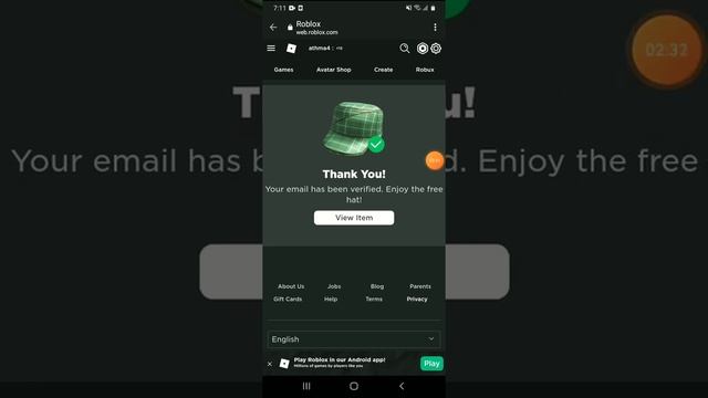 How To Get Verified in Roblox Working on Mobile! смотреть онлайн