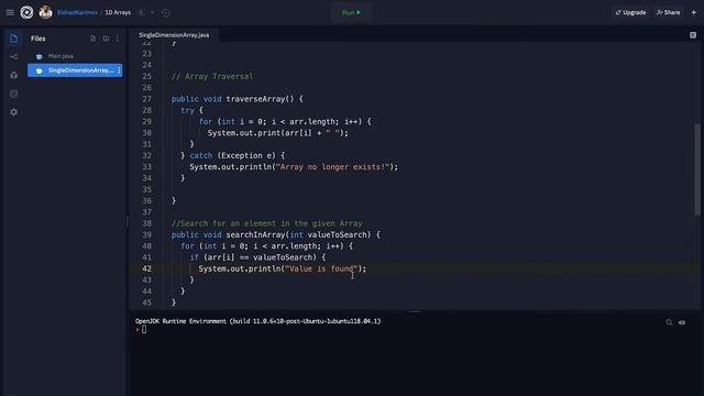 How to Search Array in Java? смотреть онлайн