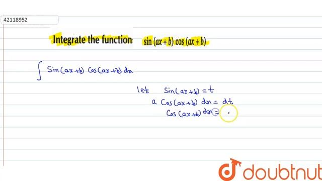 `sin (ax +b) cos (ax+b)` смотреть онлайн