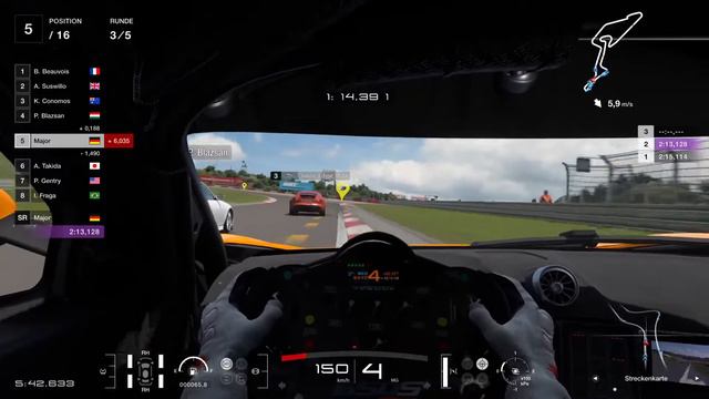 Tourenwagen-Weltcup 600 - Nürburgring GP 5 Runden - Gold | Gran Turismo 7 | PS5 смотреть онлайн