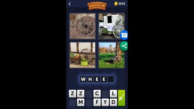 4 Pics 1 Word Daily Puzzle May 2021 ✅ Country Life Answers! смотреть онлайн
