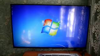 Как подключить компьютер с встроенным видео (без видеокарты) к ЖК телевизору через HDMI - кабель смотреть онлайн