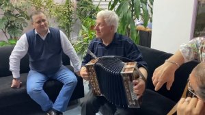 Владимир Глазунов, Дмитрий Махоткин, Рашид Зиников. Гармонь Конькова