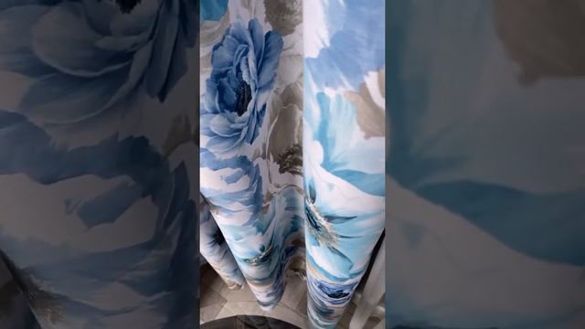 "Флора-4"ШторыАК, Штора в детскую, рогожка блэкаут, прованс, цветы, пионы, розы, смотреть онлайн