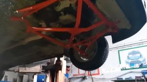 Установка подрамника + треугольные рычаги ВАЗ 21123