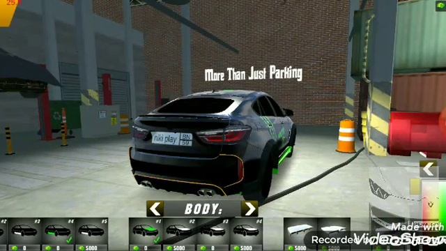 Как снять обвесы с BMW X6 в Car Parking