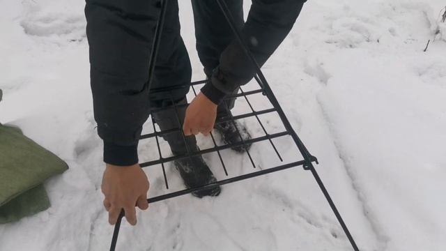Тренога для костра, 12мм стальной прут, вечная? смотреть онлайн