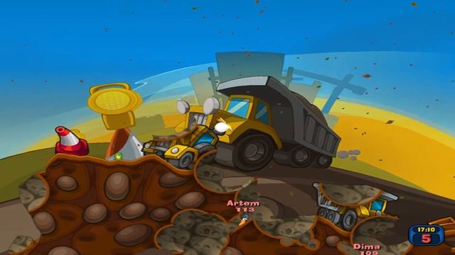 Прохождение Worms Reloaded 21-22 уровень (Компания Worms) смотреть онлайн