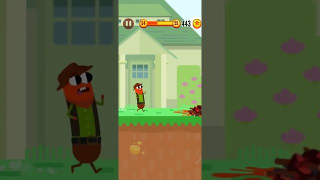 Run Sausage Run ?? Max Level Walkthrough смотреть онлайн