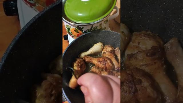 Золотистая корочка Куриных ножек Вкусно??? Муж ?, так ❤?? смотреть онлайн