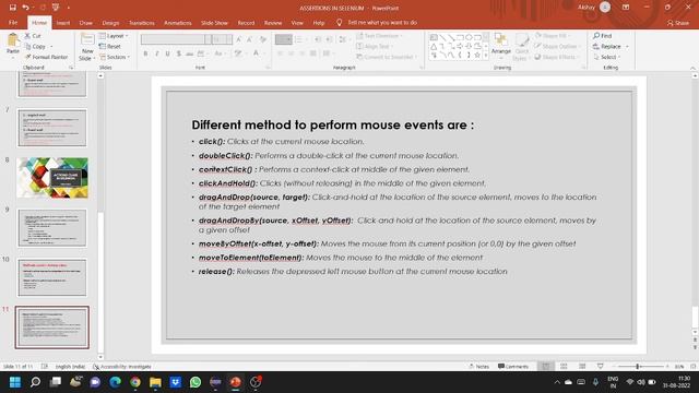 Action class in selenium || Java - Selenium || Automation || Testing || Hindi - Tutroial смотреть онлайн