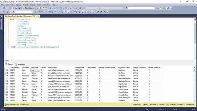 Concatenating Strings and Aliasing SQL Server смотреть онлайн