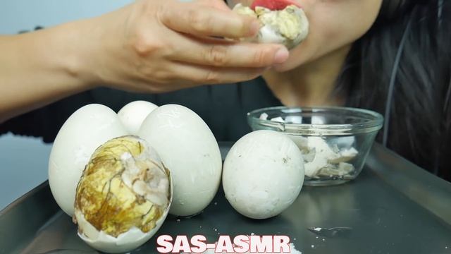 ASMR Balut *Duck Embryo (EXOTIC DELICACY FOOD EATING SOUNDS) | SAS-ASMR